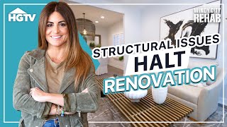 Will Structural Issues Derail This Modern Renovation? | Windy City Rehab | HGTV