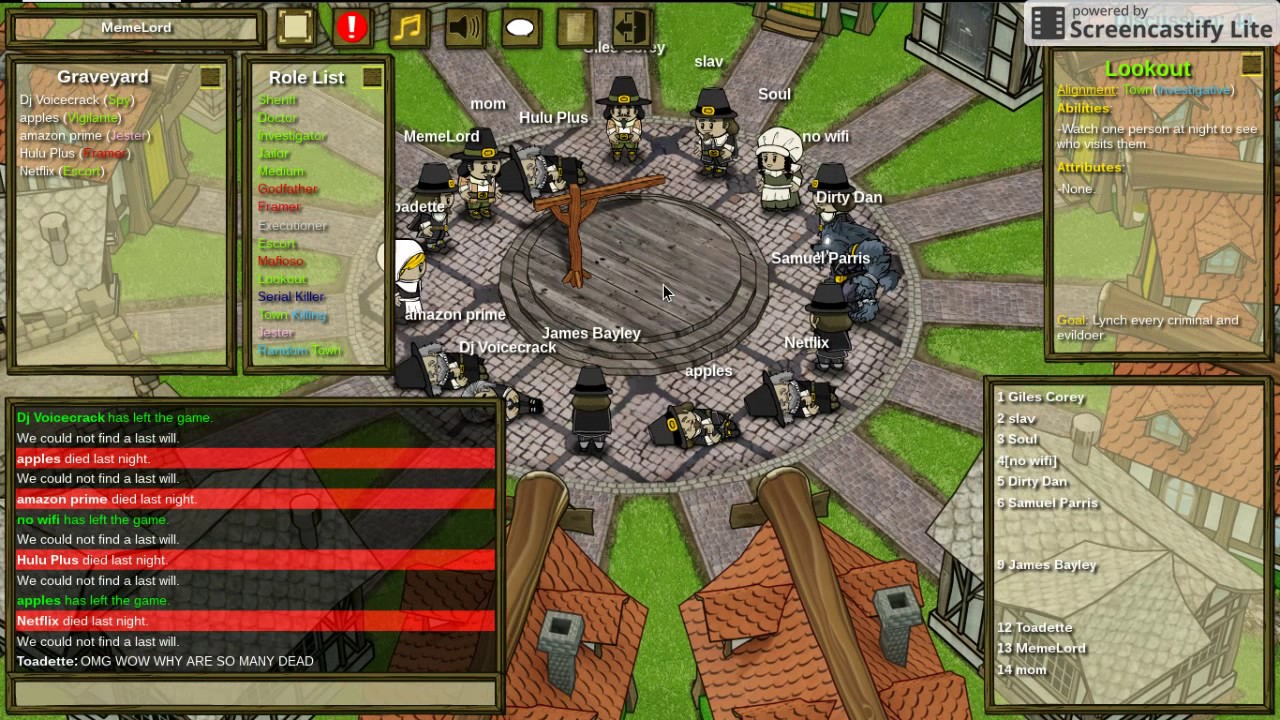 gaming logo Town Of Salem Let's Play Ep: 4 | Joined By GamingMemes!