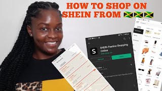 How to order on #Shein from Jamaica  Step by Step Beginners Friendly |  #Tips and tricks