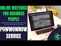 Best Virtual Meeting Platforms For Large Groups | Powwownow | Online Meetings For Business People