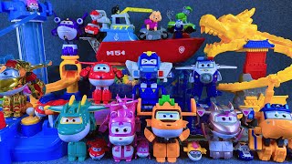 27-minute of satisfying unboxing, cool Super Wings Space Base Set Series ASMR | Review Toys