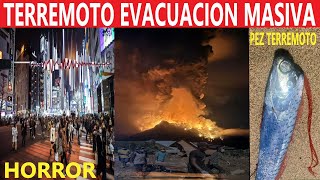 TIEMBLA FUERTE HAY EVACUACIÓN MASIVA  APARECE EL TEMIBLE PEZ REMO REPORTE SÍSMICO