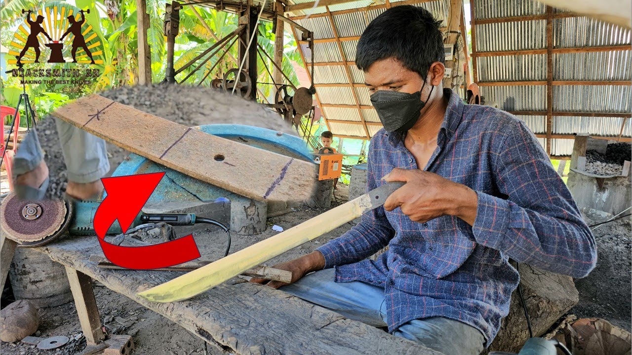 How to make a knife, step by step 