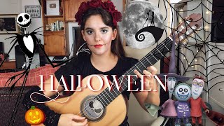 Video thumbnail of "Pesadilla Antes de Navidad para Guitarra por Paola Hermosín"