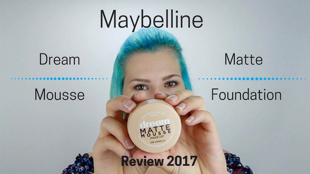 Maybelline Dream Matte Mousse Foundation Color Chart