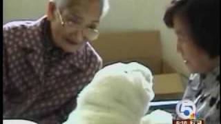 PARO the robotic baby harp seal at the Morikami