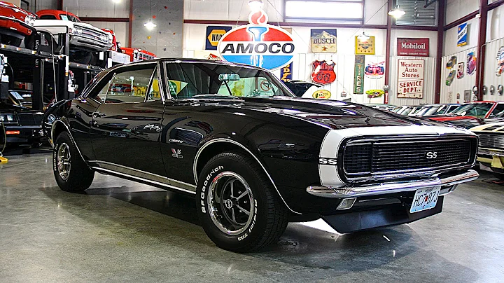 ***SOLD*** 1967 Camaro, 396, 4 Speed, Black, SS, RS, Tribute.