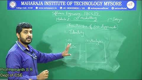Object Oriented Approaches|3 rd Semester | CSE/ISE | Module 02 | SE | Session 02