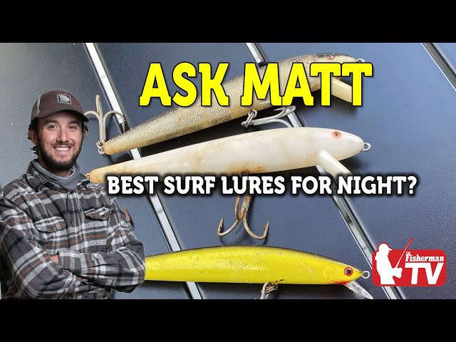 Best lures for night striper fishing 