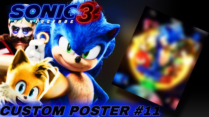 RareGalaxy5] Making A Custom Sonic Movie 4 Movie Poster! #8 