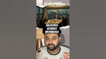 Salesforce acquires Informatica #salesforce #informatica #tech #viralvideo #engineering