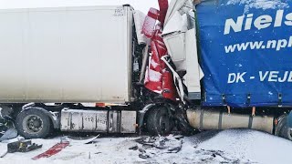 18.02.2024г - «Отправил одну фуру в лоб другой». Два шофёра погибли в ДТП в Костромской области.