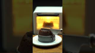 Tiny Chocolate Lava Cake Explosion! 🌋 Mini Baking ASMR