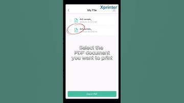 How to Print PDF Shipping Label From Android/iOS Mobile Phone | Xprinter Tutorial