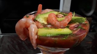 Receta De Coctel De Camaron | comiendo rico y facil