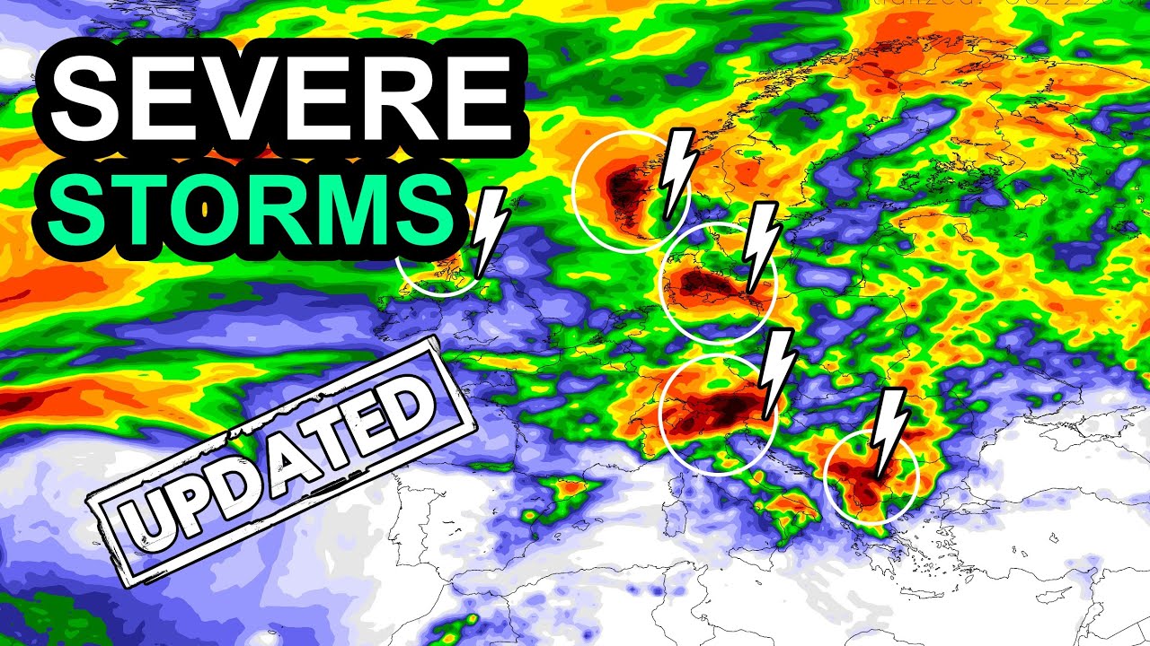 Severe storms hit europe - 15 day weather trend | Weather Forecast Europe