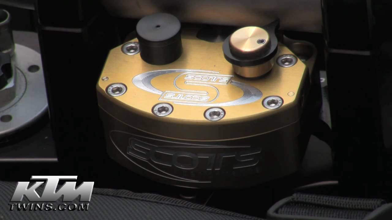 KTM Motorcycle Steering Damper How To Review at YouTube