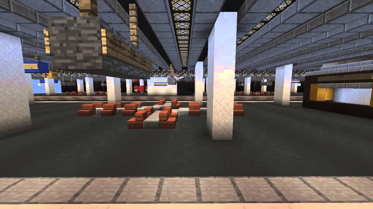 Minecraft Rer Train Minecraft - RER - La Défense - YouTube