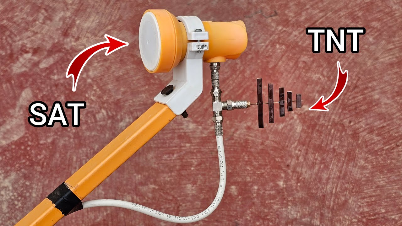How to operate TNT terrestrial and satellite channels with one TV cable