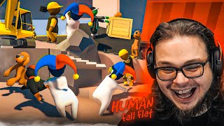 БУЛКИН И КОМАНДА ВПЕРВЫЕ ИГРАЮ В HUMAN: FALL FLAT! ЧТО ТУТ ПРОИСХОДИТ?!