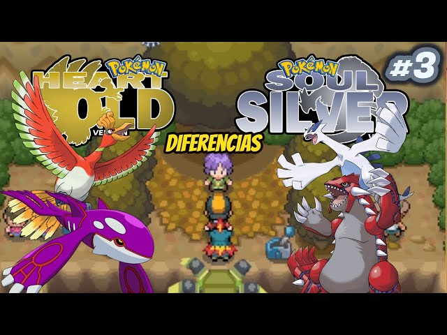 Veja diferenças entre Pokémon Gold e Silver, Heart Gold e Soul Silver