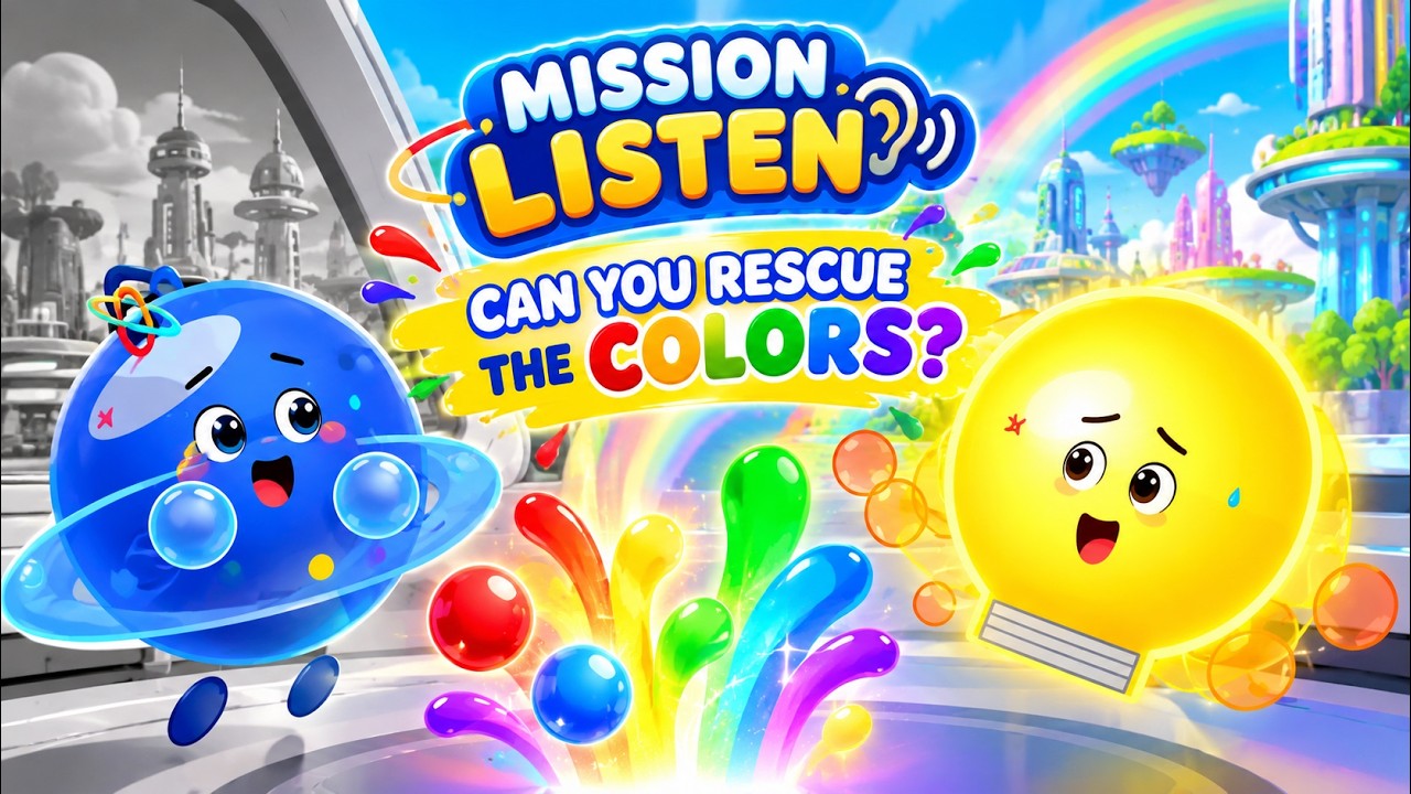 Learn Colors for Toddlers 🌈 | Color Rescue! | Interactive Listening ...