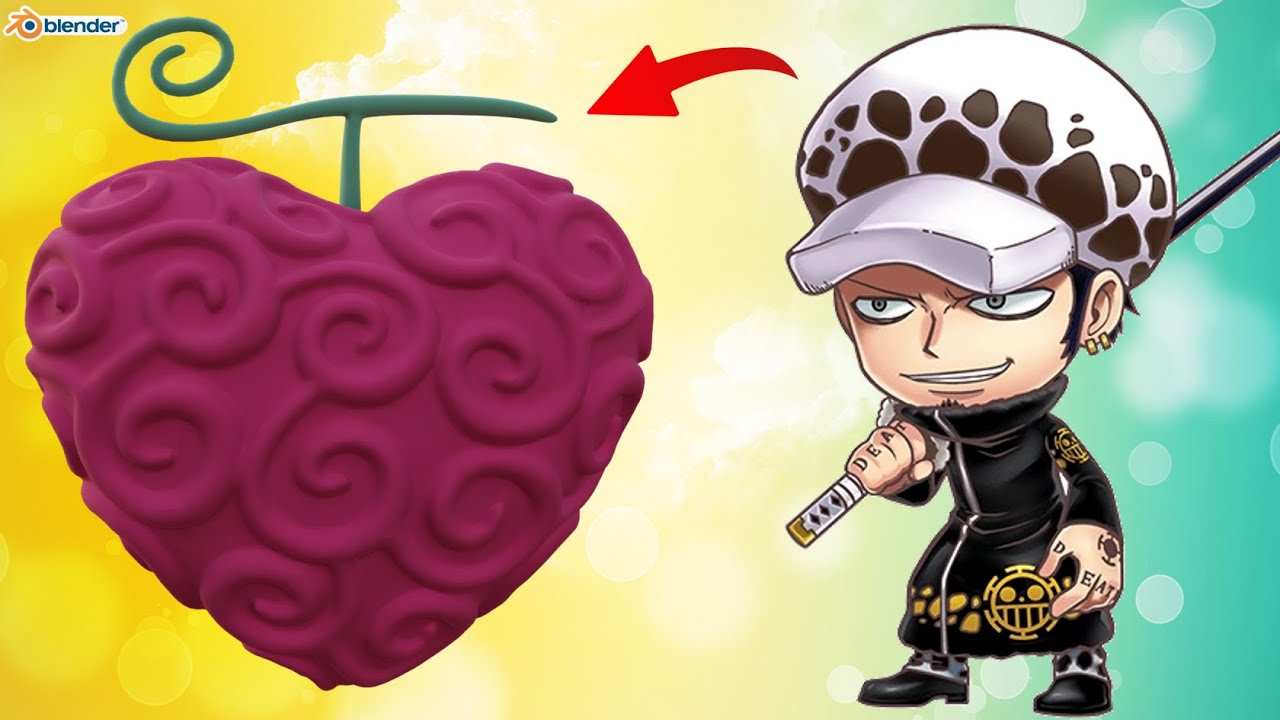 DIY: How to Make OPE OPE NO MI - ONE PIECE - Devil Fruit Tutorial #diyanime  