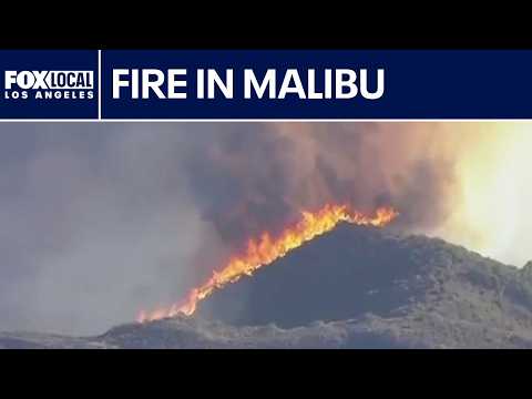 Bryson Fire breaks out in Malibu
