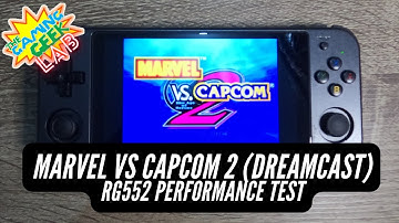 Anbernic RG552 Performance Test - Marvel vs Capcom 2 (Dreamcast)