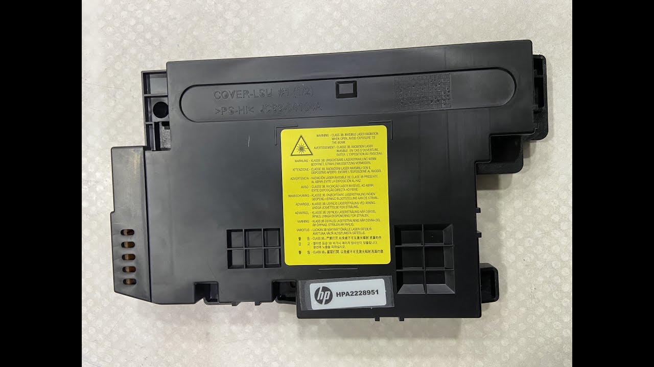 Laser Scanner Unit Samsung K2200 K2200ND JC9704301A NEW YouTube