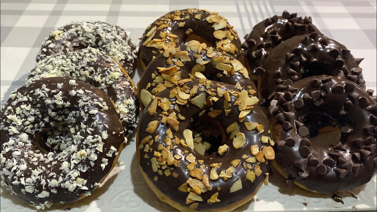 اسهل و اسرع دونات في 5 دقائق اقتصاديين بمقادير متوفرة في كل بيت 