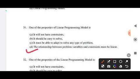Optimization Techniques MCQ Questions part 1 revision