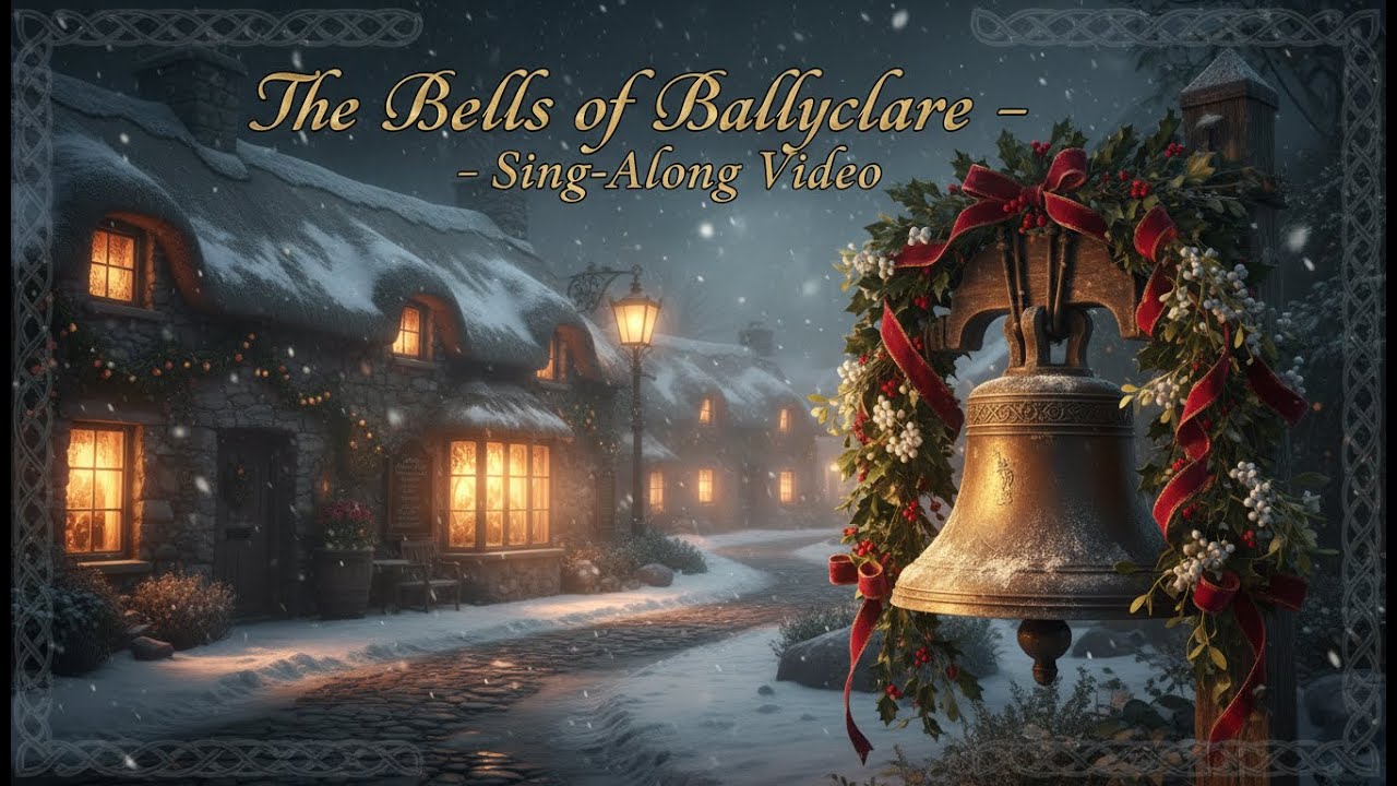 The Bells of Ballyclare (Sing-Along Lyrics Video) – The Drunken Bodhráns