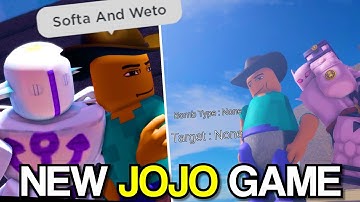 This NEW Roblox JOJO Game Has Clean Animations And A Great Potential