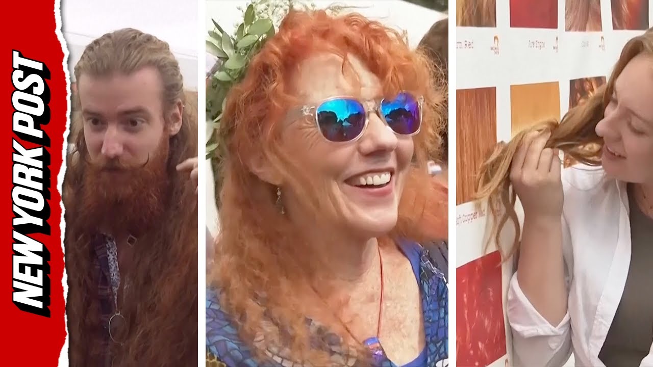 Thousands of REDHEADS Celebrate Their Flaming Locks for Annual Festival in Netherlands