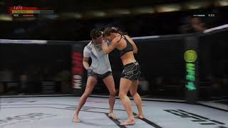 UFC 4 - Miesha Tate vs. Juliana Pena - 5 Rounds Women's Bantamweight Division | Pro Difficulty