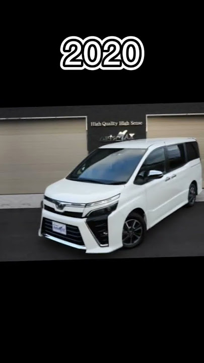 Evolution of Toyota Voxy {2001~2023}#shorts#evolution #mgctube#voxy