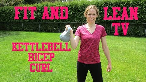 Kettlebell Exercises: How To Do Bicep Curl