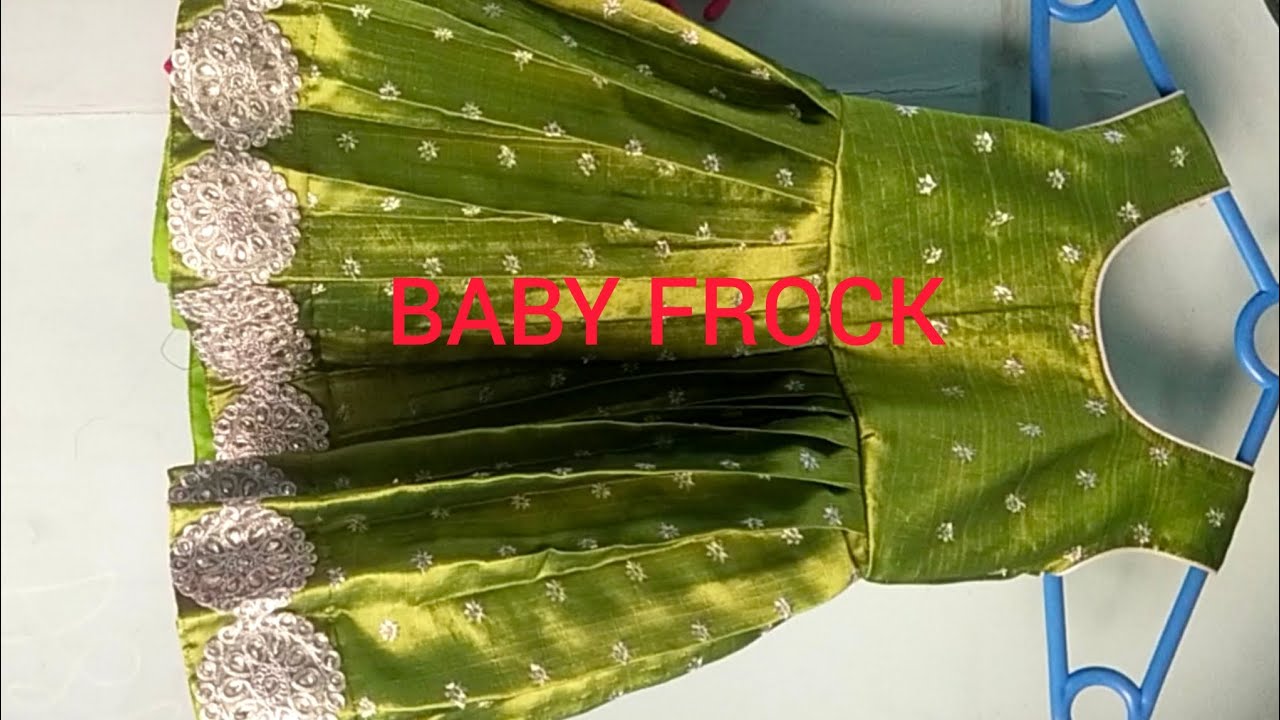 Stylish Baby Frock Design Full Stitching Viral Video And Baby Frock Design #Youtubreels