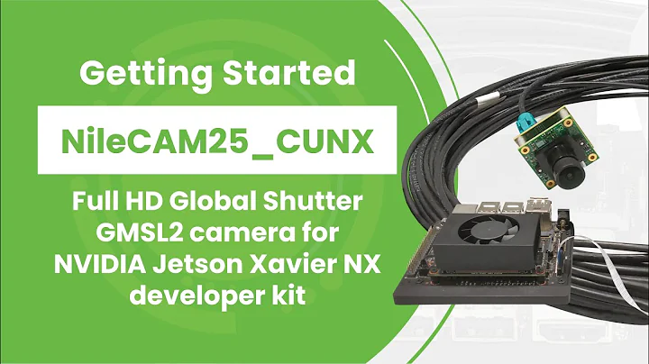 Getting started with Full HD global shutter GMSL2 camera for NVIDIA Jetson Xavier NX | e-con Systems
