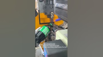 Thread Tapping Machine  #machine #fasteners #chinafastener #bolt #tappingmachine