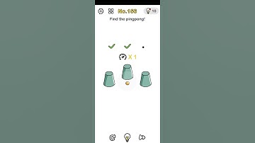 Brain out | Level 156 | Find the pingpong
