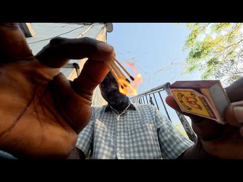 ASMR / MATCH BOX FIRE SOUNDS,