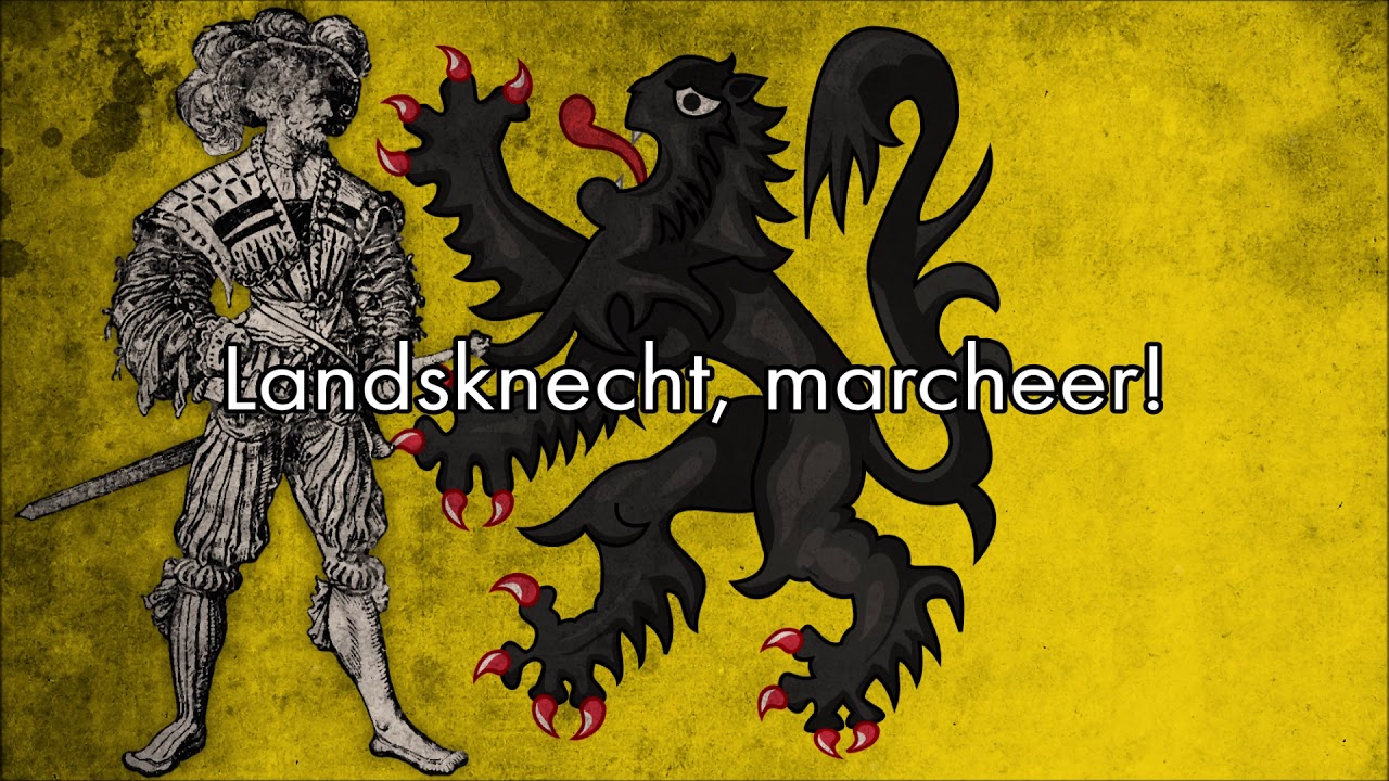 Het vendel moet marcheren  Flemish Landsknecht Song