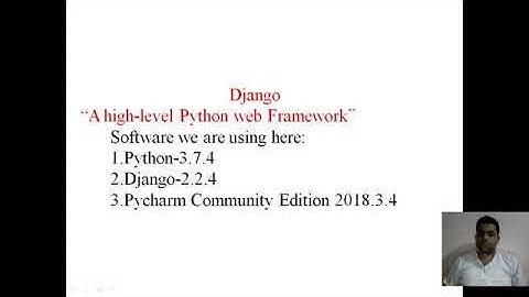 Django Installation,Project startup on Pycharm - By Pradeep Sharma sir
