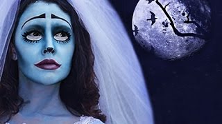 Как я пойду на Halloween.Труп невесты face art tutorial. + видео ужастик