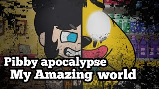My Amazing world Mikecrack Pibby apocalypse cover