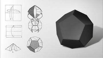 Paper Regular Dodecahedron ● Origami diagram