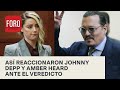 Juicio Johnny Depp contra Amber Heard: Reacciones de los actores ante el veredicto - A Las Tres