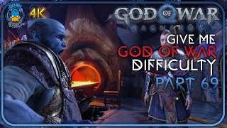 God of War Difficulty | GoW Ragnarok Walkthrough 69 | PS5 4K Quality Mode